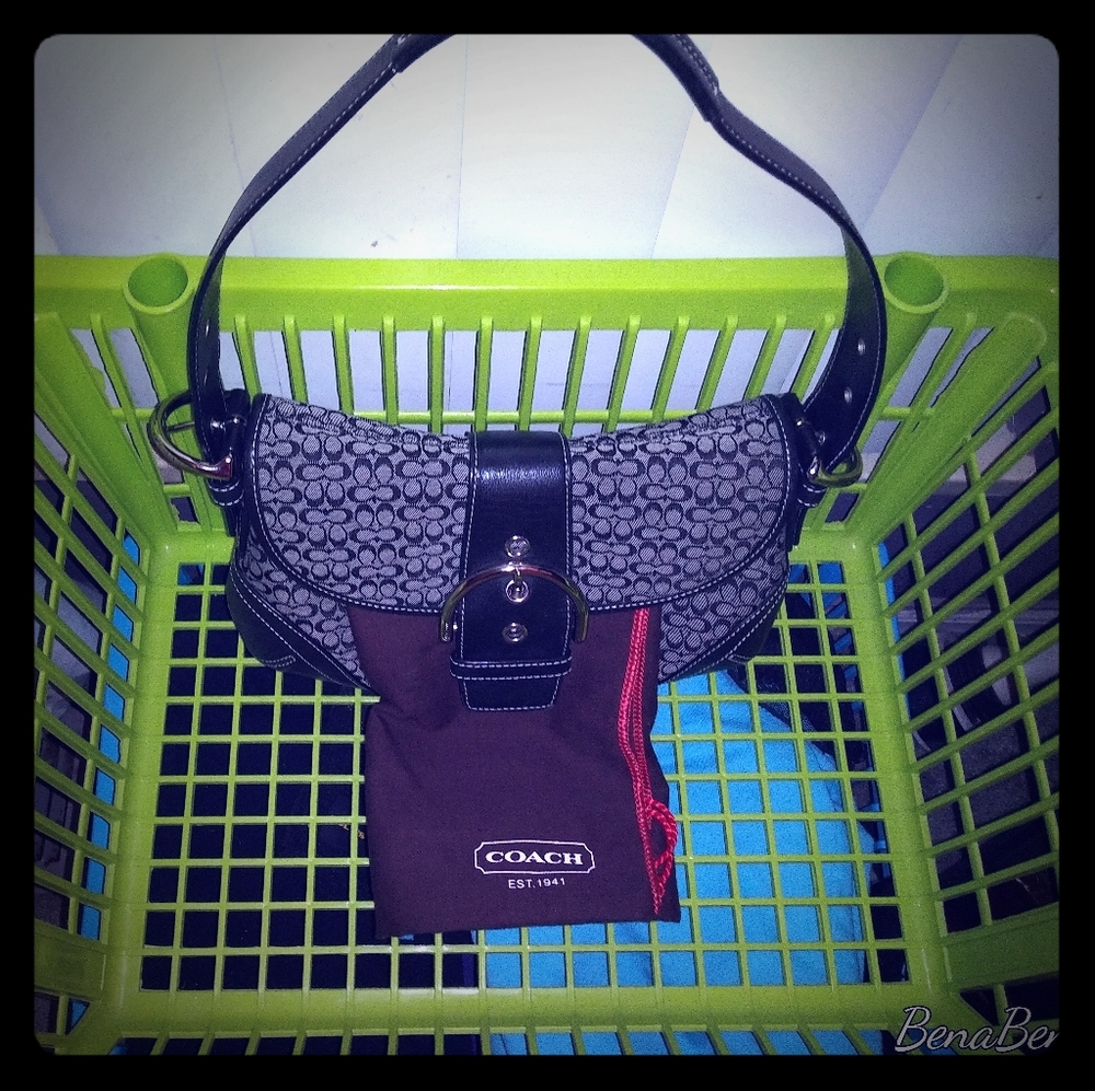 Purse over the shoulder